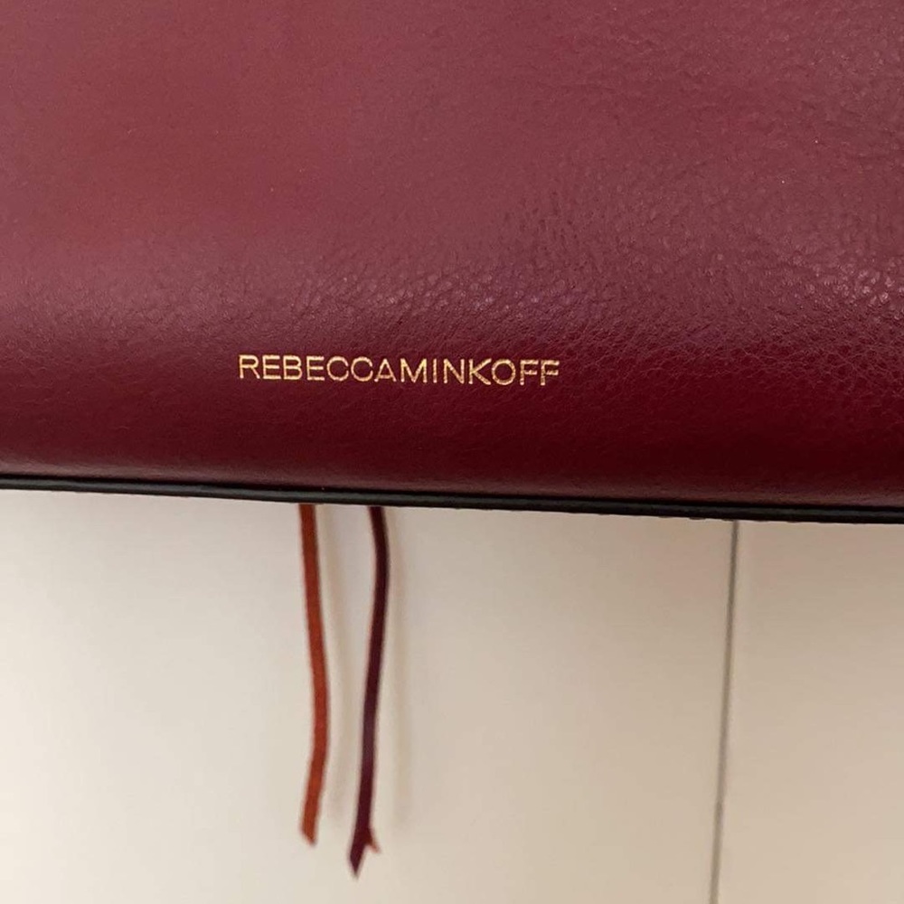 Rebecca Minkoff Burgundy Red Leather Purse - Picture 14 of 15